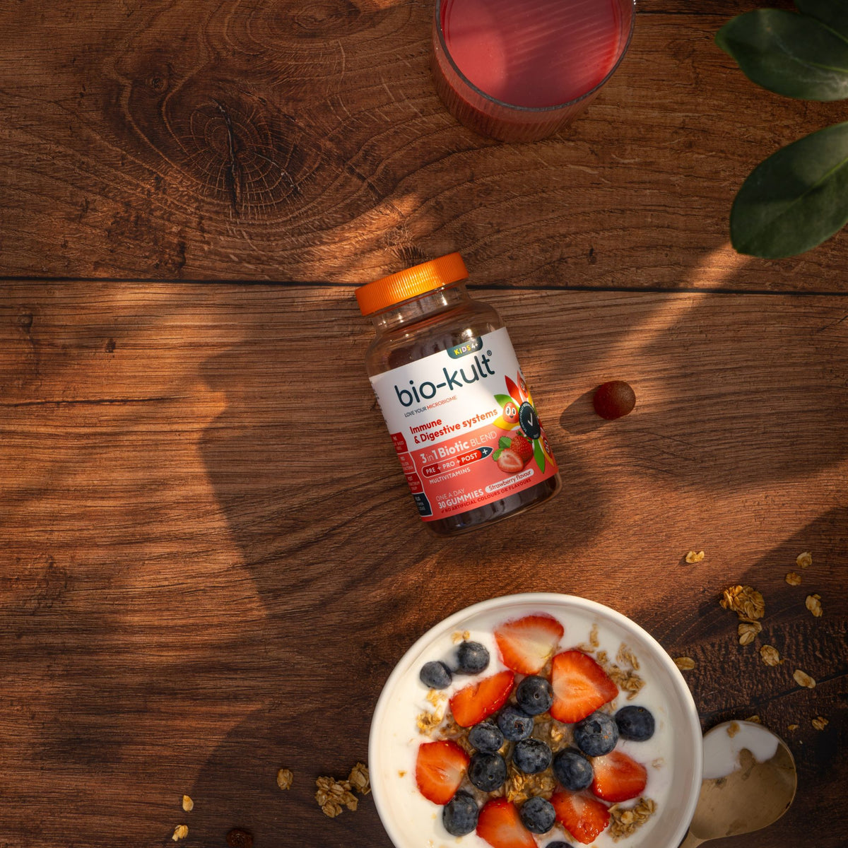 3-in-1 Biotic Blend Gummies for Kids | Gut + Digestive Systems