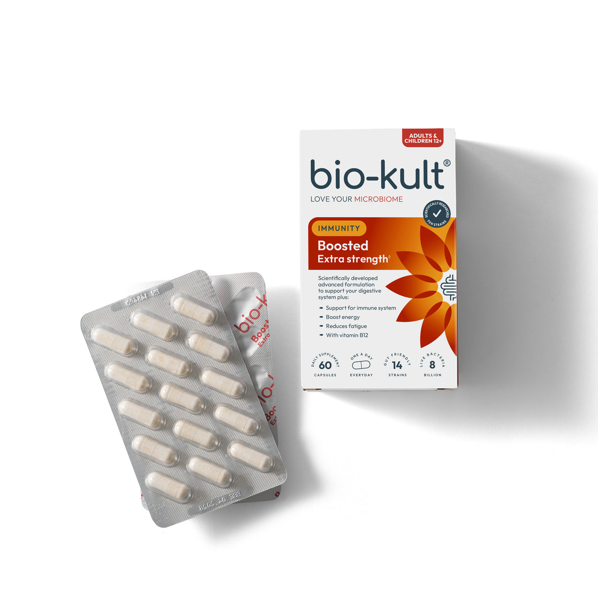 Boosted Extra-Strength Capsules | Microbiome + Immune Systems