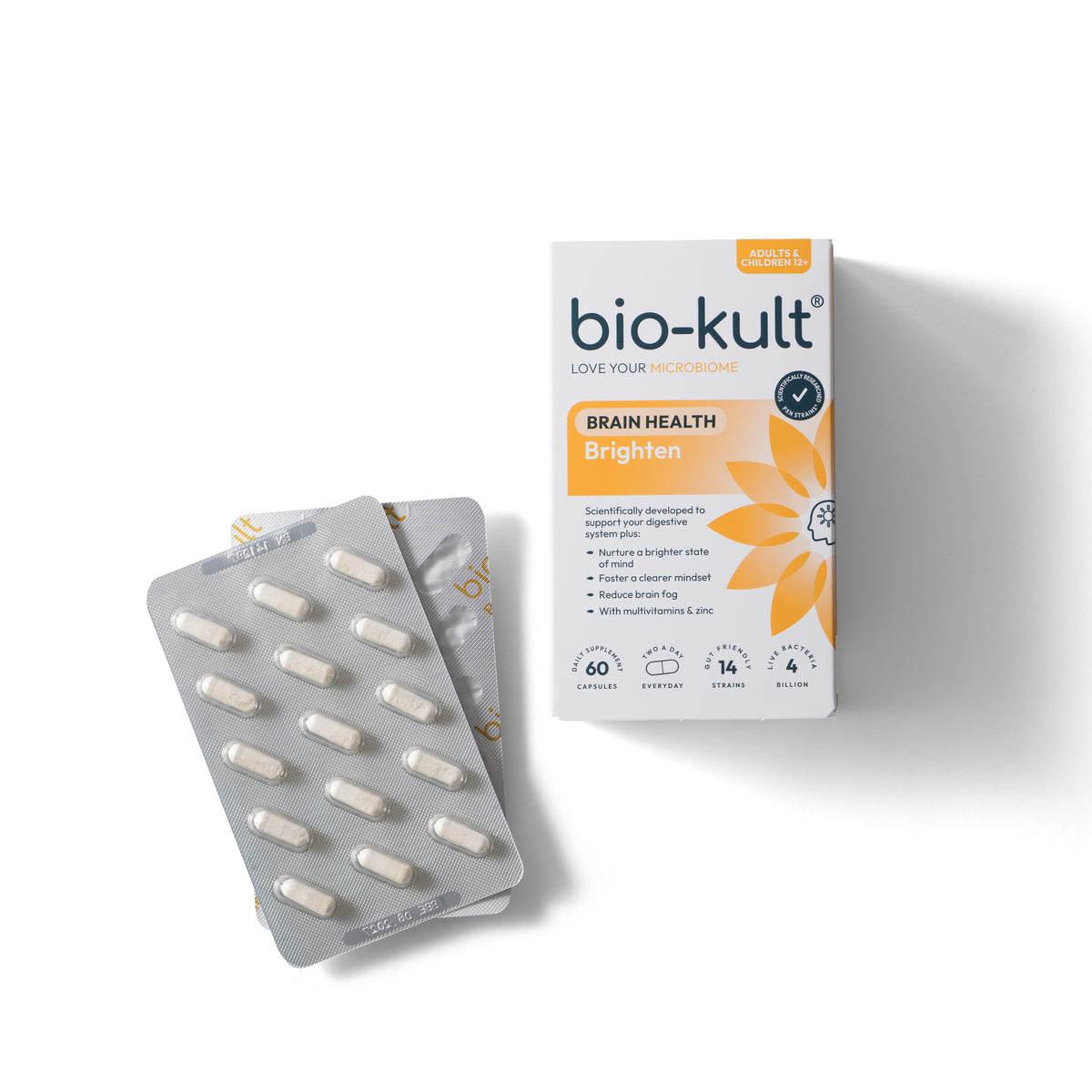 Brighten Capsules | Gut + Brain Health