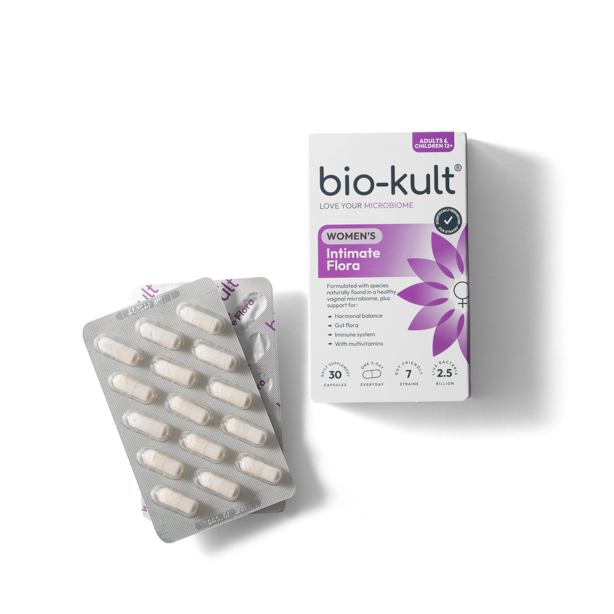 Intimate Flora Capsules | Gut + Vagina Microbiome Support