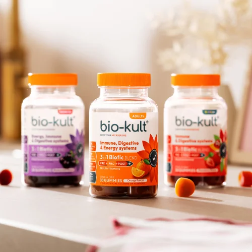 Bio-Kult 3-in-1 Biotic Blend Gummies for Kids, Strawberry Flavour Image 4