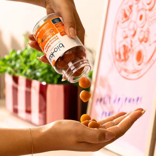 Bio-Kult 3-in-1 Biotic Blend Gummies for Adults, Orange Flavour Image 3