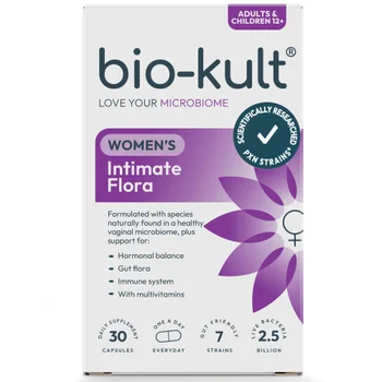 Bio-Kult Intimate Flora, Women's Health & Vaginal Microbiome Supplement, 30 Capsules